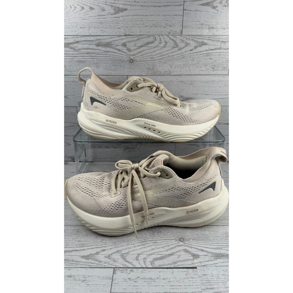 Brooks Glycerian 22 1204341B263 Brown US 7.5B Womens Sneakers Running Shoes #403